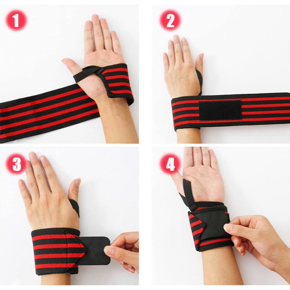 Jezcosy Wrist Wraps, Set of 2