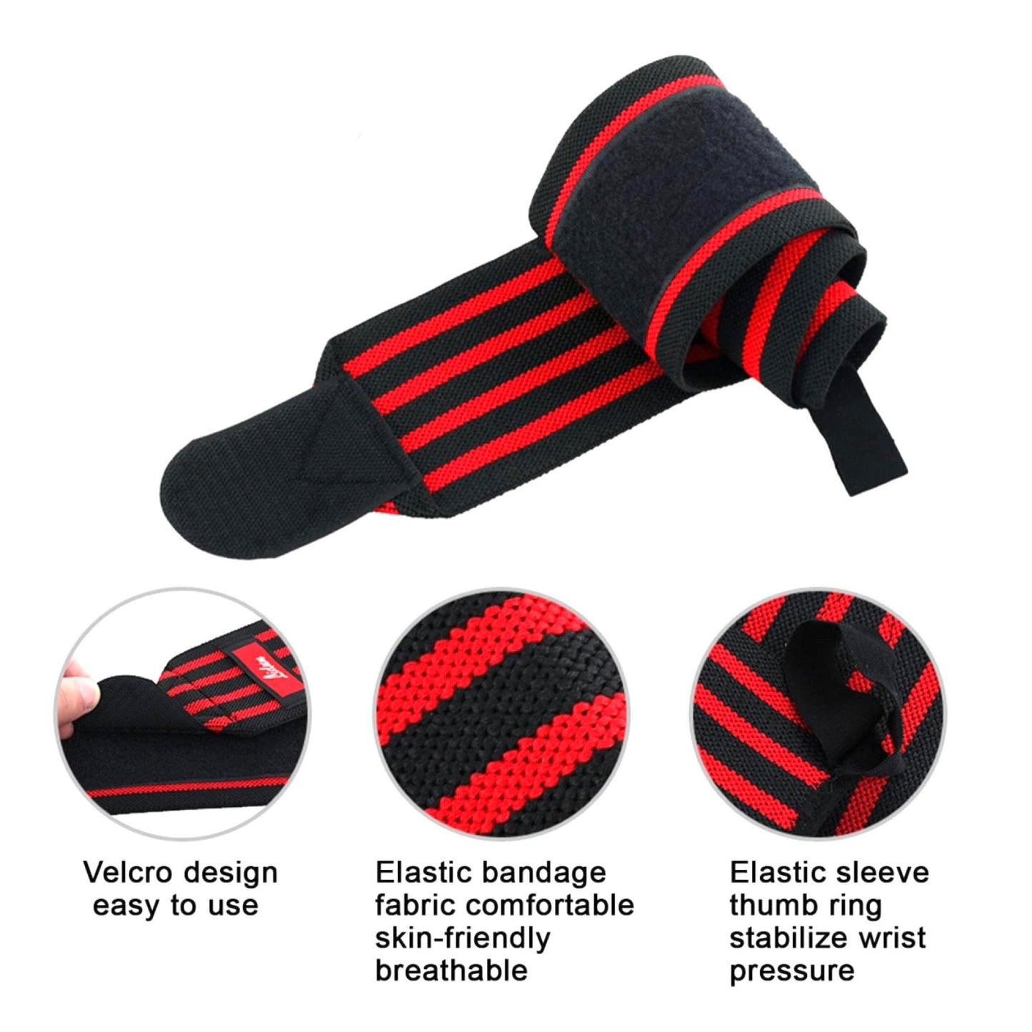 Jezcosy Wrist Wraps, Set of 2